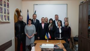 Delegacja z Bytomia spotkała się z sekretarzem Rady Miejskiej Wiktorem Klimińskim